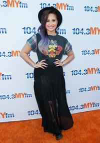 Demi Lovato attends 104.3 MY FM My Big Night Out on June 16, 2014 in Hollywood, California