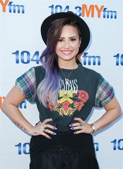 Demi Lovato attends 104.3 MY FM My Big Night Out on June 16, 2014 in Hollywood, California