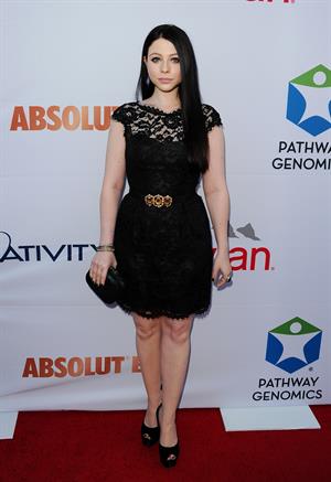 Michelle Trachtenberg attending the Pathway to the Cure Benefit at Santa Monica Airport June 11, 2014