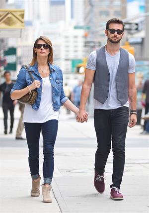 Ashley Greene strolling through NYC June 11, 2014