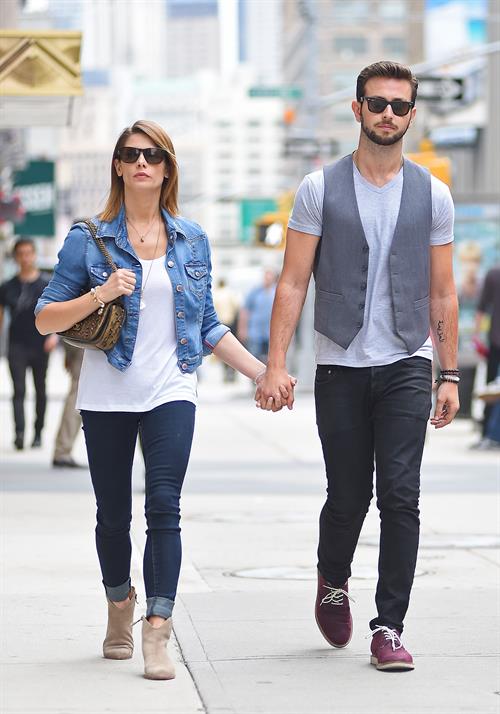 Ashley Greene Pictures Ashley Greene strolling through NYC June 11, 2014