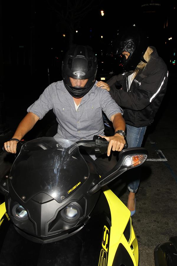 Bar Rafaeli grabbed some sushi at Katsuya restaurant in Hollywood, June 9, 2014