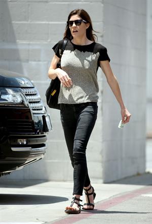 Jennifer Carpenter visits the dermatologist  in Beverly Hills, June 10, 2014