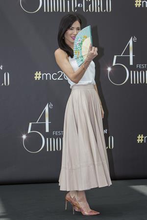 Julie Benz  Jaime Murray Photocall @ 54th Monte Carlo Tv Festival June 10, 2014