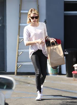 Emma Roberts out in Beverly Hills June 9, 2014