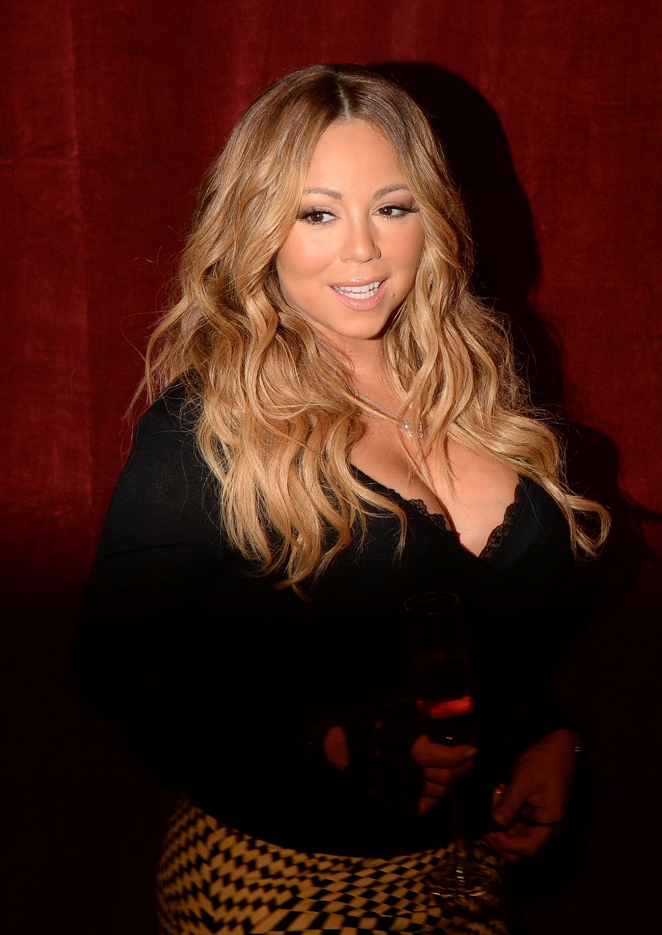 Mariah Carey Announces The Launch Of Her Go N'Syde Bottle Butterfly June 9, 2014