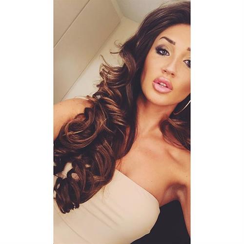Megan McKenna taking a selfie