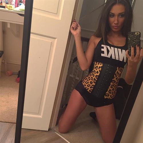 Megan McKenna taking a selfie