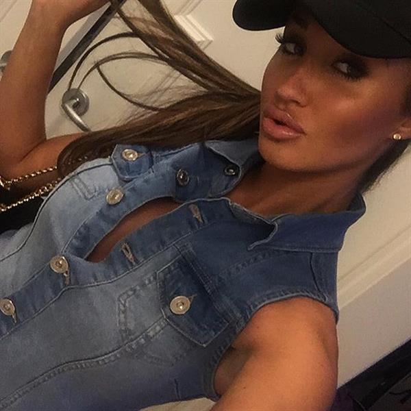 Megan McKenna taking a selfie