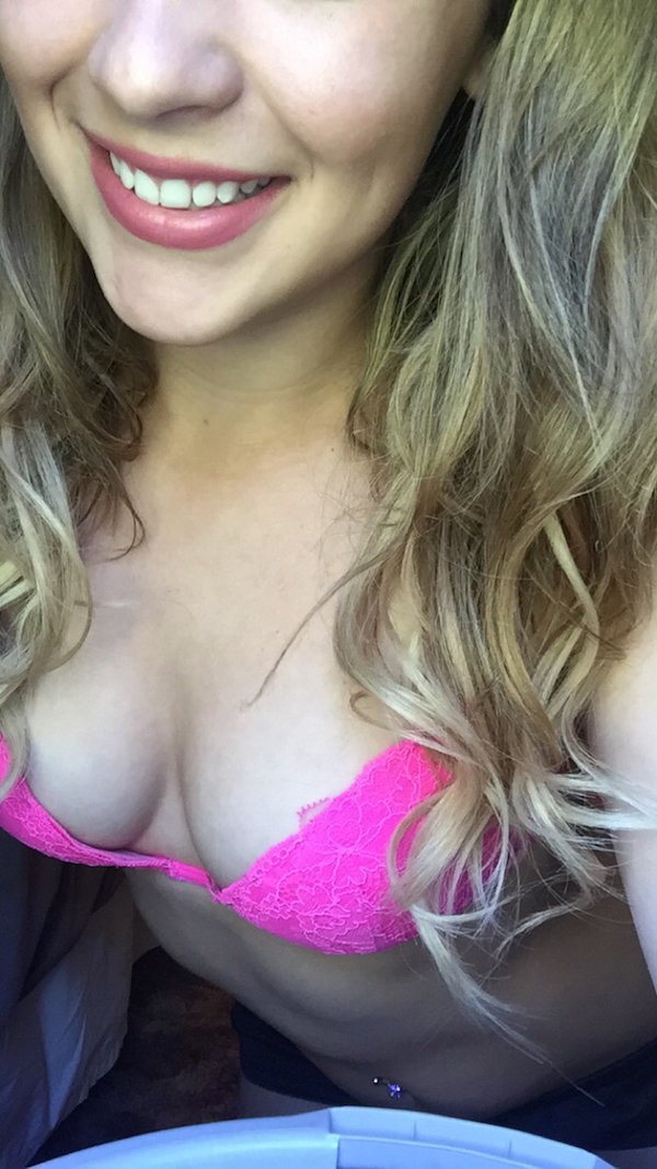 Anonymous in a bikini taking a selfie