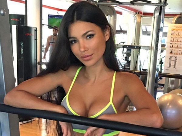 Anonymous in a bikini