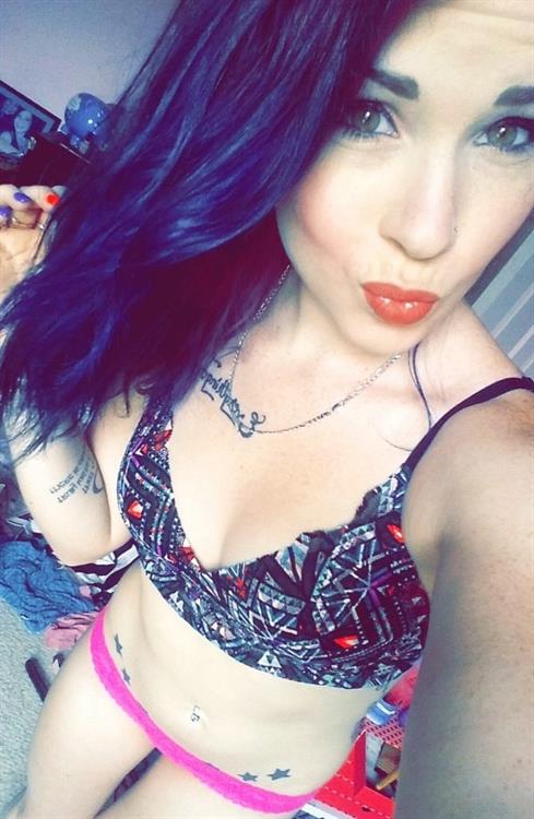 Anonymous in a bikini taking a selfie