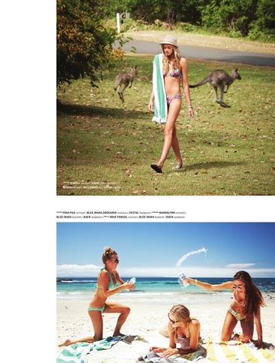 Tanya Smart in a bikini