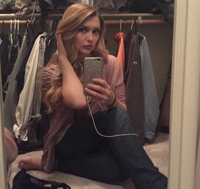 Anonymous taking a selfie