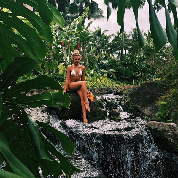 Gabrielle Grace Epstein in a bikini