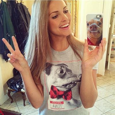 Emilie Voe Nereng taking a selfie