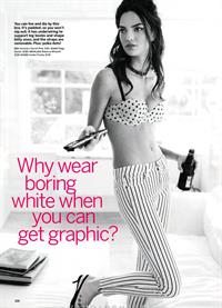 Barbara Fialho in lingerie