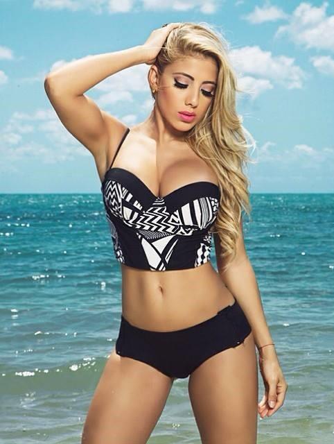 Valeria Orsini in a bikini