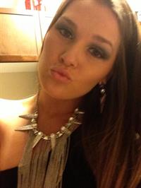 Abby Cross taking a selfie