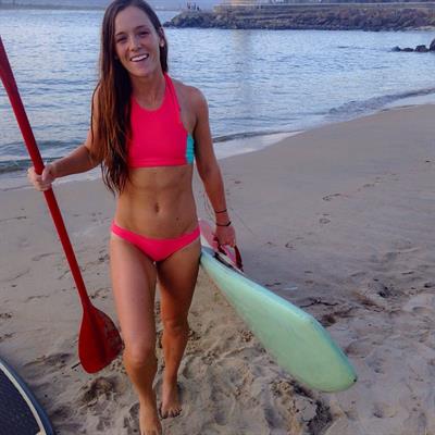 Tanya Poppett in a bikini