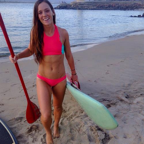 Tanya Poppett in a bikini