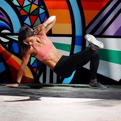 Tanya Poppett in Yoga Pants