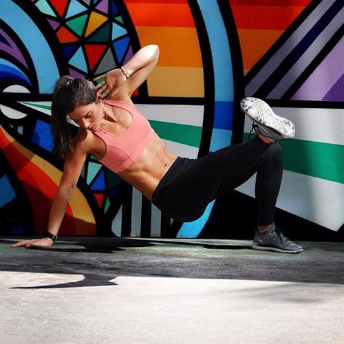 Tanya Poppett in Yoga Pants