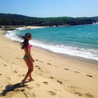 Tanya Poppett in a bikini