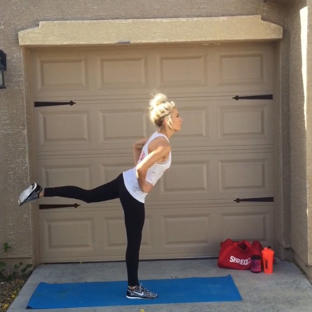 Alexa Jean Brown in Yoga Pants