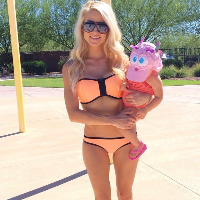 Alexa Jean Brown in a bikini