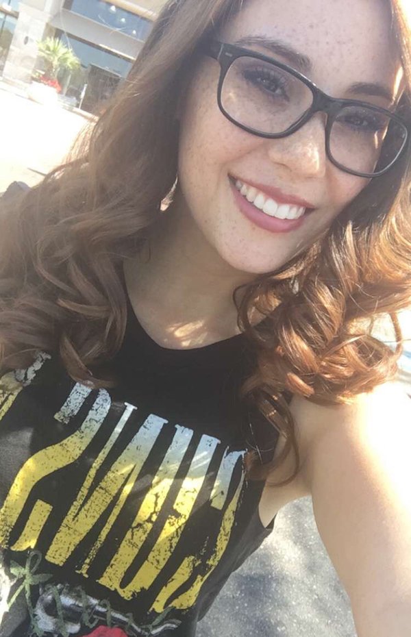 Anonymous taking a selfie