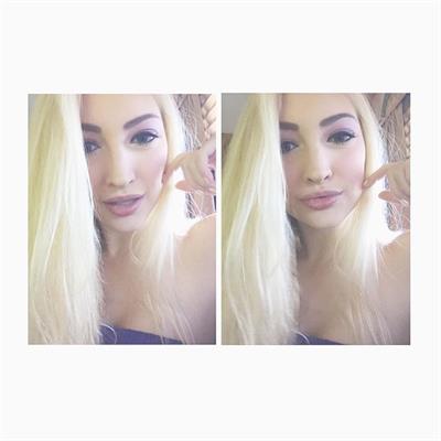 Anna Faith Carlson taking a selfie