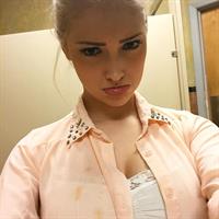 Anna Faith Carlson taking a selfie