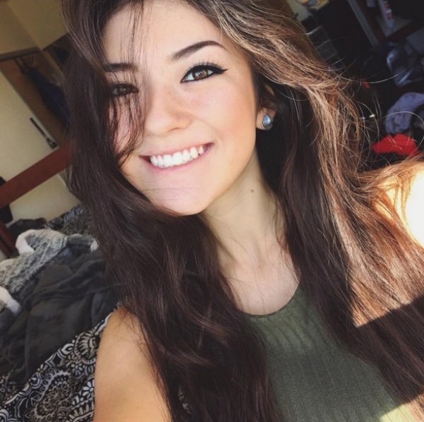 Anonymous taking a selfie