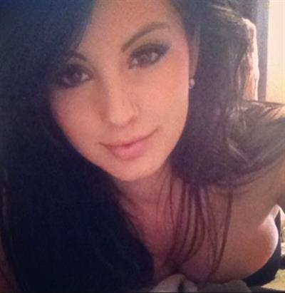 Brittany Young taking a selfie