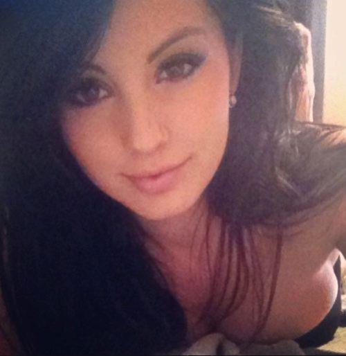 Brittany Young taking a selfie