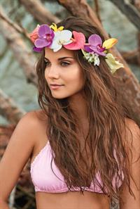 Gabriela Salles in a bikini