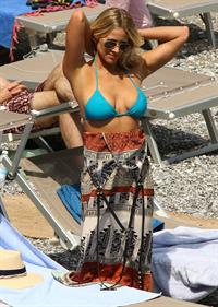 Brittany Daniel in a bikini