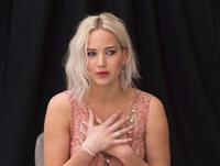 Jennifer Lawrence attending X-Men Apocalypse Press Conference in London on May 9, 2016