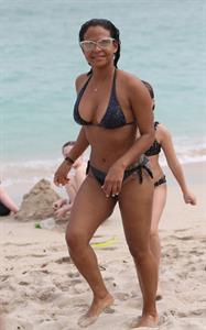 Christina Milian in a bikini