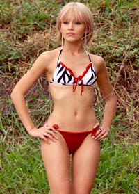 Angelique Boyer in a bikini