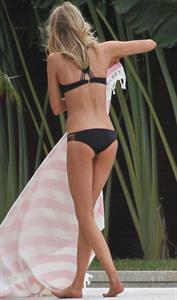 Stella Maxwell in a bikini in Miami