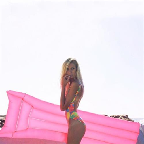 Kimberley Mens in a bikini