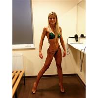 Adrienne Koleszár in a bikini