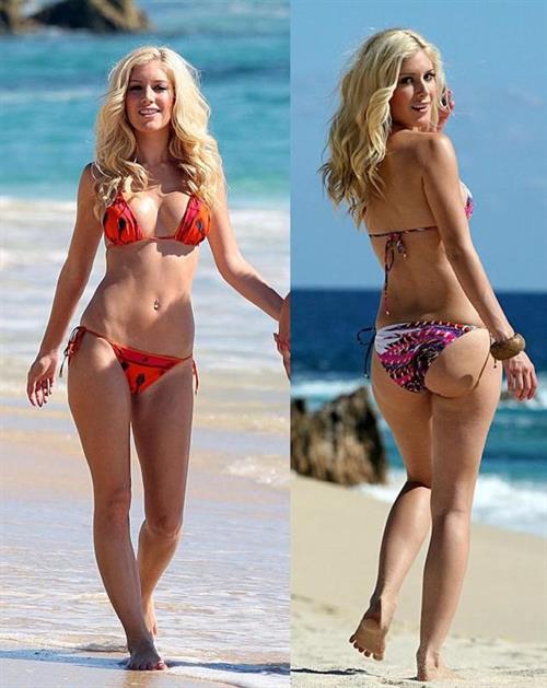 Heidi Montag in a bikini - ass