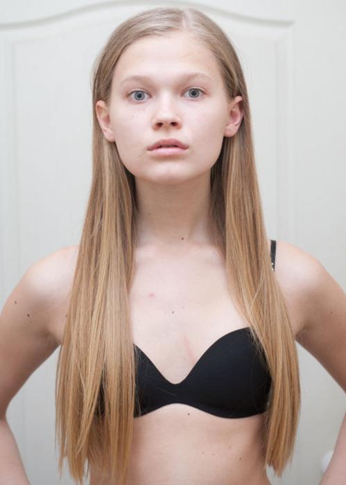 Vita Sidorkina in lingerie