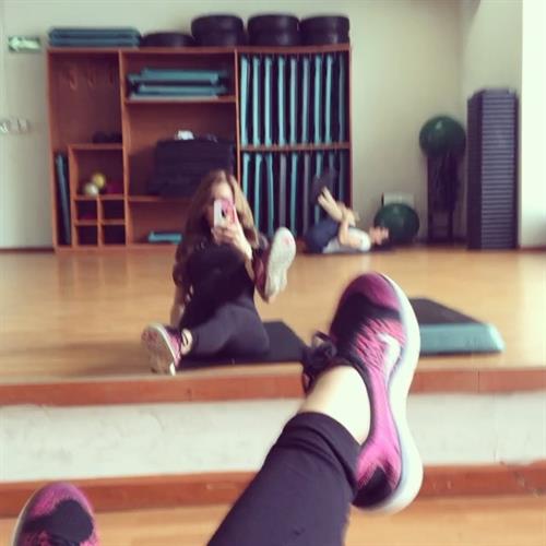 Yanet Garcia taking a selfie