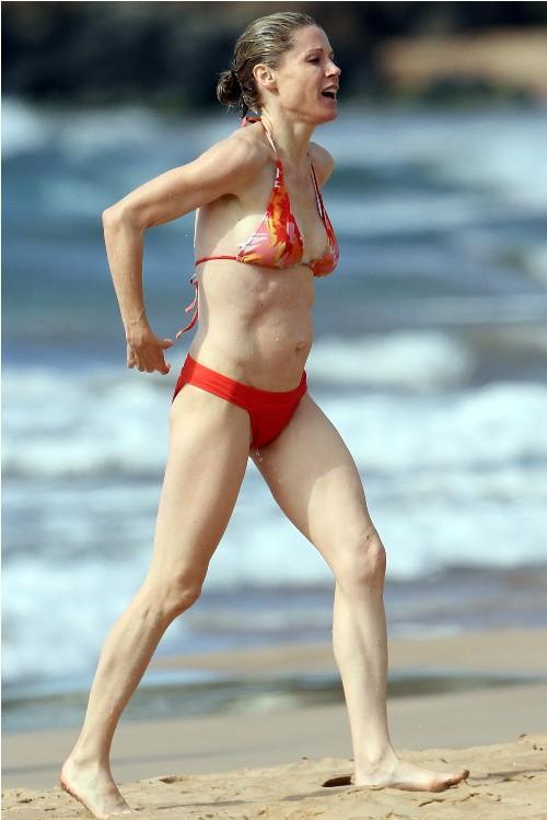 Julie Bowen in a bikini