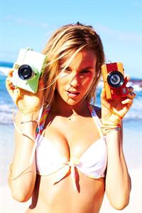 Britt Maren in a bikini