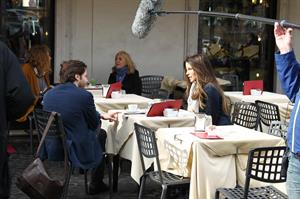 Kate Beckinsale On Set of The Face of an Angel in Rome November 11-2013 